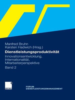 cover image of Dienstleistungsproduktivität